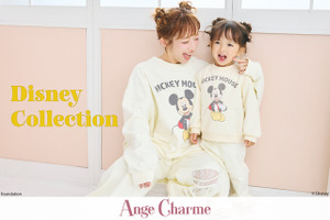 ミッキー＆ミニーを親子リンクコーデで楽しもう♪ オーバーサイズスウェットや部屋着がズラリ！辻希美プロデュース「Ange Charme」 画像