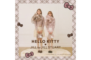 ハローキティのチェック柄が大人可愛い♪ 秋にぴったりな「JILL by JILL STUART」コラボコレクションが登場 画像