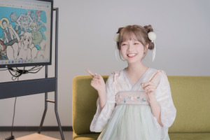 親切で優しいイメージの神様が腹黒キャラに!? 中国人コスプレイヤー橘子さんが語るアニメ「フェ～レンザイ」の魅力 画像