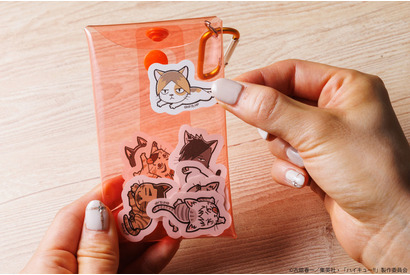 「ハイキュー!!」烏野＆音駒がカラスとネコに変身！アニマルモチーフの万能ステッカー登場 画像