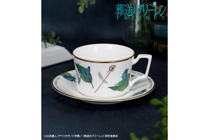 「葬送のフリーレン」ヒンメル、勇者一行、花畑を出す魔法…世界観を表現したカップ＆ソーサー♪ ノリタケコラボ全3種 画像