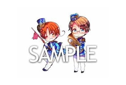 「ヘタリア キャラクターソングCD The BEST Vol.1」のジャケットイラストが公開に！ 画像