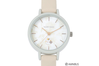 「夏目友人帳」ニャンコ先生を大人デザインで腕時計に♪ 日常からオフィスカジュアル使える3種登場 画像