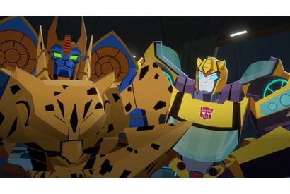 阻止しようとするディセプティコンの戦艦ネメシスをうまく遠ざけたオートボットだったが――『トランスフォーマーサイバーバース』第13話・第14話あらすじ・場面カットを紹介 画像