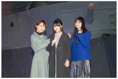 TrySailのイベントに約700人のファンが集結！ 「TrySailライトアップ点灯式」&「TVシリーズ『ハイスクール・フリート』一挙上映イベント」【レポート】 画像