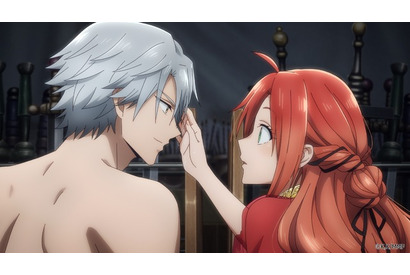 秋アニメ「悪食令嬢と狂血公爵」ガルブレイス公爵（CV.坂泰斗）に魔獣から救われたメルフィエラ（CV.中村カンナ）は…？第1話先行カット 画像