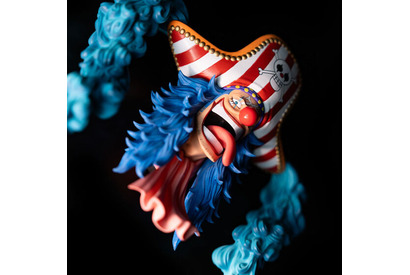 野郎共ォ!!ハデに登場だぁー!「ワンピース」バギーの身体が“バラバラ”フィギュア化!マグネット内蔵で遊び方自由♪ 画像