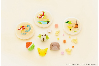 「ポケモン」ピカチュウ・コイキング・ホウオウなどをモチーフにした“京菓子”が誕生！ 画像