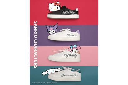 「サンリオ」大人だってかわいく♪ キティ、クロミ、マイメロ、シナモンを“洗練”デザイン！シューズ登場 画像