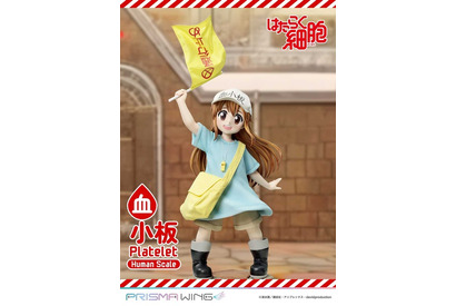 50万円超えの可愛さ♪ 「はたらく細胞」血小板ちゃんが全高100cmで立体化“それじゃあ、いくよー！” 画像