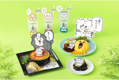 「ちいかわレストラン」“ちいかわの悪夢”ドリアや、ハチワレ討伐成功！オムライスなど♪ 11月27日より“討伐フェア”スタート 画像