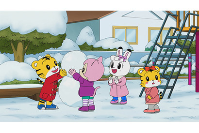 きれいな結晶を見て、雪に興味を持ったしまじろう達ーーTVアニメ『しまじろうのわお！』1月25日放送回のあらすじと先行カットを紹介 画像