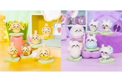 【受注予約】「ちいかわ」うさぎ＆モモンガがいっぱい！“垂れ耳”や“ぶりっこ”など再現♪　フィギュアが登場 画像
