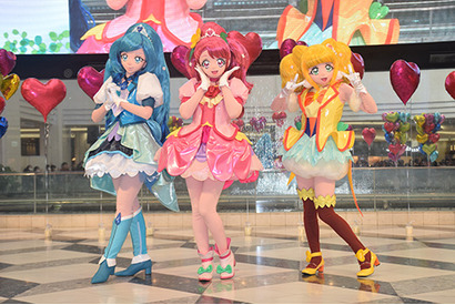 「手と手でキュン！ヒーリングっどプリキュア　おひろめショー」が池袋で開催！「プリキュアはいつもみんなと一緒にいるよ！」【レポート】 画像