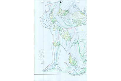 セトとサントーリの戦いに割って入るペン・ドレイグの鎧！　『ラディアン』第２シリーズ第17話の原画を公開 画像