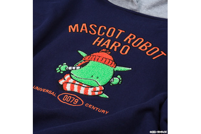 「ガンダム」ハロの冬支度が愛らしい♪ 日常使いもできるオシャレなパーカー、MA-1ジャケットほか登場 画像