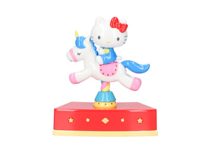 「サンリオ」キティ、シナモロール、クロミがレトロ可愛い♪ メリーゴーランドにもなるドール雑貨がBOXで登場 画像