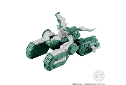 ジオンの強襲揚陸艦「ソドン」がミニフィギュアで登場！ 緑と白のカラーが映える造形に！ シャアが艦に合流する際に使用したあの船も 画像