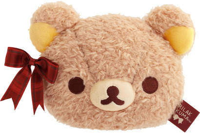 「リラックマ」チェック＆リボンで上品、ふわふわ！ “ぬいぬいリラックマ”が登場 画像