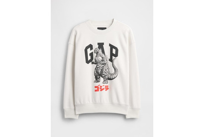 「ゴジラ」×Gapと初コラボ！大胆なゴジラデザインや、“VSデストロイア”のワンシーンなどがアパレルに 画像