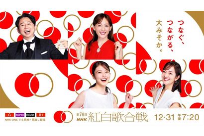 「NHK紅白歌合戦」2025年の出演者順番は？タイムテーブル、司会者、曲目、特別企画などをまとめて紹介【12月31日（水）19時20分より】 画像