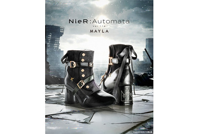「NieR:Automata」9Sをイメージ♪“ナインズって呼んでくれていいんですよ？”「MAYLA」ショートブーツ登場＆2Bのパンプスも 画像