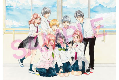 咲坂伊緒描き下ろしの総勢8キャラが豪華コラボ！『思い、思われ、ふり、ふられ』劇場前売券発売決定＆劇場前売特典ビジュアル公開 画像