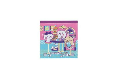 「ちいかわ」レトロかわいい最新文具が登場！ダイナーでモグモグするちいかわたちがキュート♪ 画像