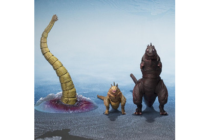 「シン・ゴジラ」“巨大不明生物”から“蒲田くん”、“品川くん”まで！形態変化をまとめたフィギュアセット登場 画像