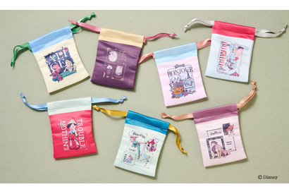 「ディズニー」アリス、ピノキオ、ダンボなど名作キャラが“リボン巾着” になって登場☆ ローソン限定販売【2月17日より】 画像