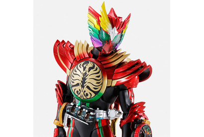 “タカ！クジャク！コンドル！”「仮面ライダーオーズ タジャドルコンボエタニティ」が抽選販売受付中！「復活のコアメダル」に登場した新たなタジャドルコンボが立体化 画像