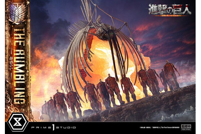 全長1m超えの圧倒的サイズ！「進撃の巨人」終末をもたらす行進“地鳴らし”がジオラマ化！物語のクライマックスをお手元で体感せよ 画像