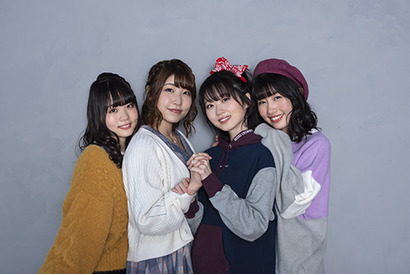 「DIALOGUE+」ミニアルバム「DREAMY-LOGUE」リリース記念！　稗田寧々・緒方佑奈・宮原颯希・村上まなつに全収録曲の魅力を直撃 画像