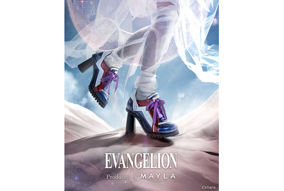「エヴァ」シンジ、レイ、アスカ、カヲルをイメージ！先駆的なシルエット&モードな色彩の「MAYLA」ヒールスニーカー登場【40%OFFセール中】 画像