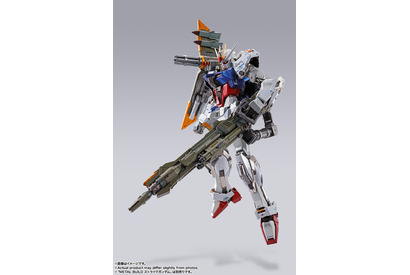 「機動戦士ガンダムSEED」より「METAL BUILD ランチャーストライカー」が3月27日に発売！ストライクガンダムの3つのストライカーパックのうち、超高インパルス砲アグニを装備した形態 画像