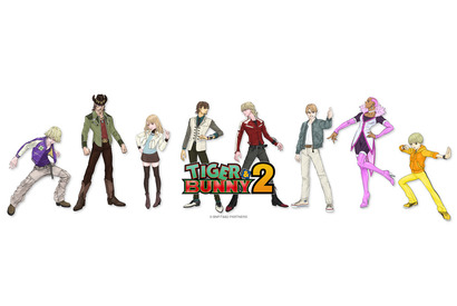 「TIGER & BUNNY 2」メインキャラクター6名のビジュアルが公開！演じるキャストも続投 画像