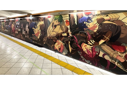 池袋に超特大広告!?  車内にもジュイス、望見、 舞珠、チトセが…♪「あんスタ」MELLOW DEAR USデビュー記念で全国に広告展開 画像