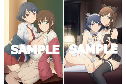 TVアニメ「ドメスティックな彼女」Blu-ray BOXの展開図が解禁、パッケージを開くと陽菜と瑠衣のセクシーなイラストが現れる特別仕様！ 画像