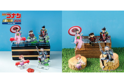 「名探偵コナン」甲冑姿の新一や安室さんがカッコいい…！ 大阪城本陣内に期間限定SHOPがオープン 画像