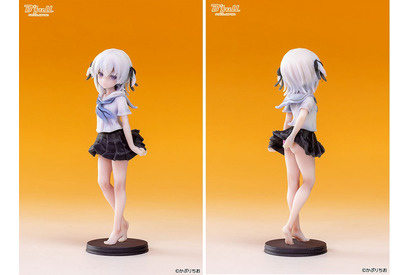 服のしわや髪の毛のディティールまで繊細に表現！「眞白いこね」フルカラー3Dプリンター出力1/12スケールフィギュアが登場 画像