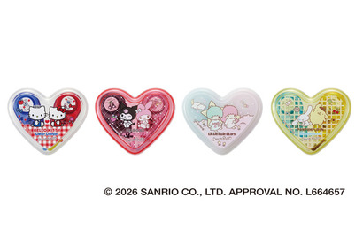 キティ＆ダニエル、マイメロ＆クロミのコンビ！ 「サンリオ」キャラで手帳を可愛くデコ♪「デコラッシュ＜限定＞」が5月より発売予定 画像