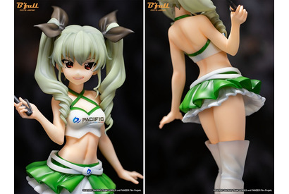 ドゥーチェ万歳！「ガールズ&パンツァー」アンチョビのレースクイーンver.フィギュアがリサイズされ再販決定 画像