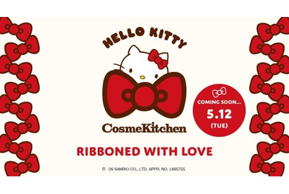 ハローキティ×Cosme Kitchen初コラボ！ オリジナル雑貨＆ブランドコラボのヘアケア用品が登場 画像