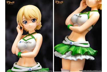 ”茶柱が立つと素敵な訪問者が現れる”「ガールズ&パンツァー」ダージリンのレースクイーンver.フィギュアがリサイズされ再販 画像