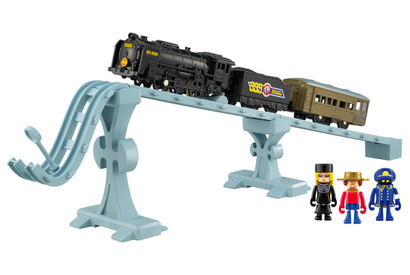 「銀河鉄道999」がプラレールで発車！ メーテル、鉄郎、車掌のプラキッズも付属☆ こだわり満載 画像