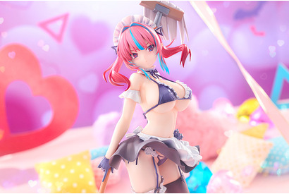 水着×メイド姿がセクシー＆キュート 「カナン様はあくまでチョロい」高潔カナンが水着メイド姿で立体化！豊満なバストやさりげなく覗くガーターベルトが大胆 画像