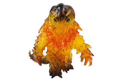 「ゴジラ」公害怪獣・ヘドラ、3形態がソフビ化！ 燃え盛る火焔イメージした“BLAZE Ver.”ボディに注目 画像