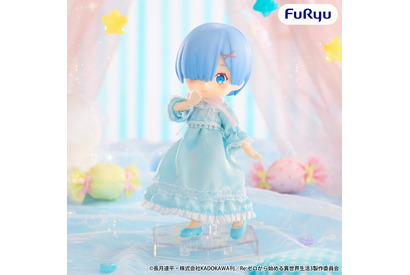 「リゼロ」レムと＆ラムのナイトドレス姿にキュン♪ デフォルメデザインのドールフィギュアが登場 画像