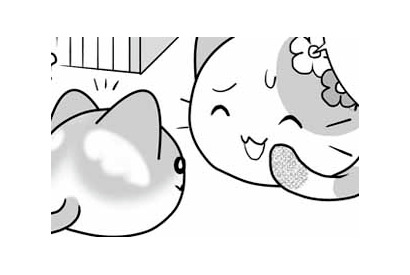 【にゃんコレ】(34)以心伝心…？ 画像