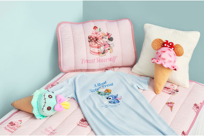 「ディズニー」ミニーたちと“ひんやりスイーツ”が涼し気♪ 接触冷感のグッズ多数☆これで暑さを乗り切っちゃえ！ 画像